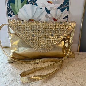 Vintage Gold Envelope Style Should Purse